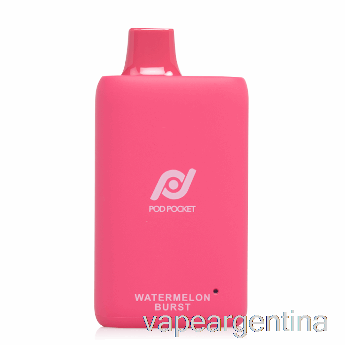 Pod Pocket 7500 0% Cero Nicotina Desechable Sandía Explosión Vape Descartable
